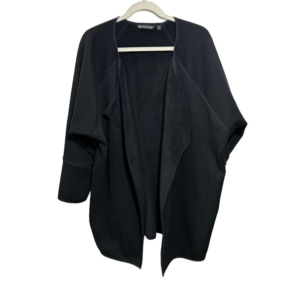 Athleta Black Cozy Karma Wrap Cardigan Size Small - Picture 1 of 4
